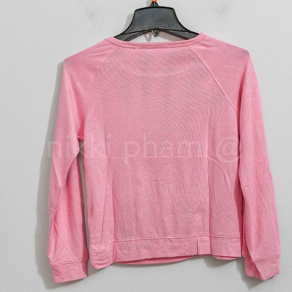 NWT Lucky Brand Youth Long Sleeve Knit Tops 2-Pack in RED - Picture 3 of 5